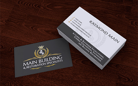 Best Placed Services Business Card Design