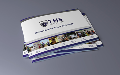 Branding Brochure Design for TMS Protection